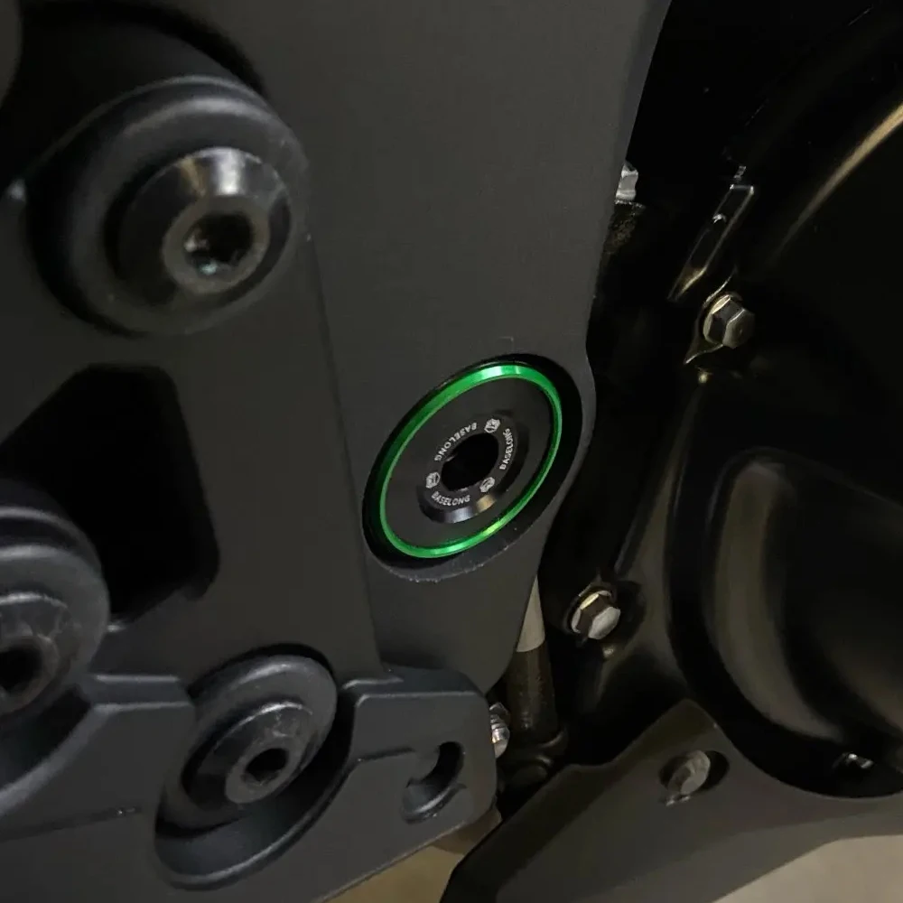 

For KAWASAKI NINJA1000 Ninja 1000SX Z1000 Z1000SX ZX10R ZX10RR Motorcycle Frame Hole Cap Plug Decorative Cover Frame Cover Set