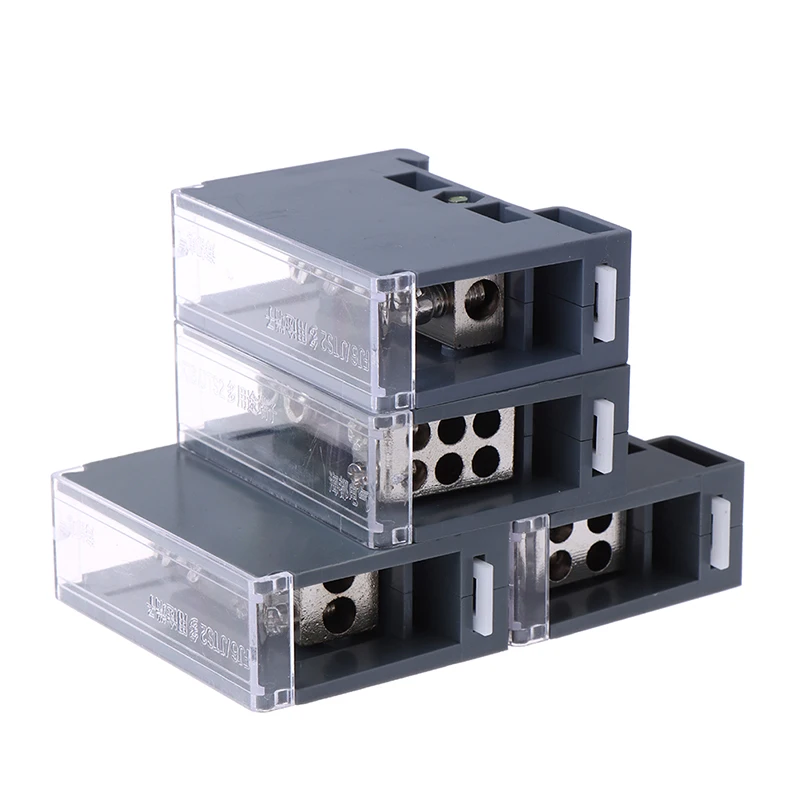 150A Din Rail Terminal Block One in Multiple Out Power Junction Box for Circuit Breaker