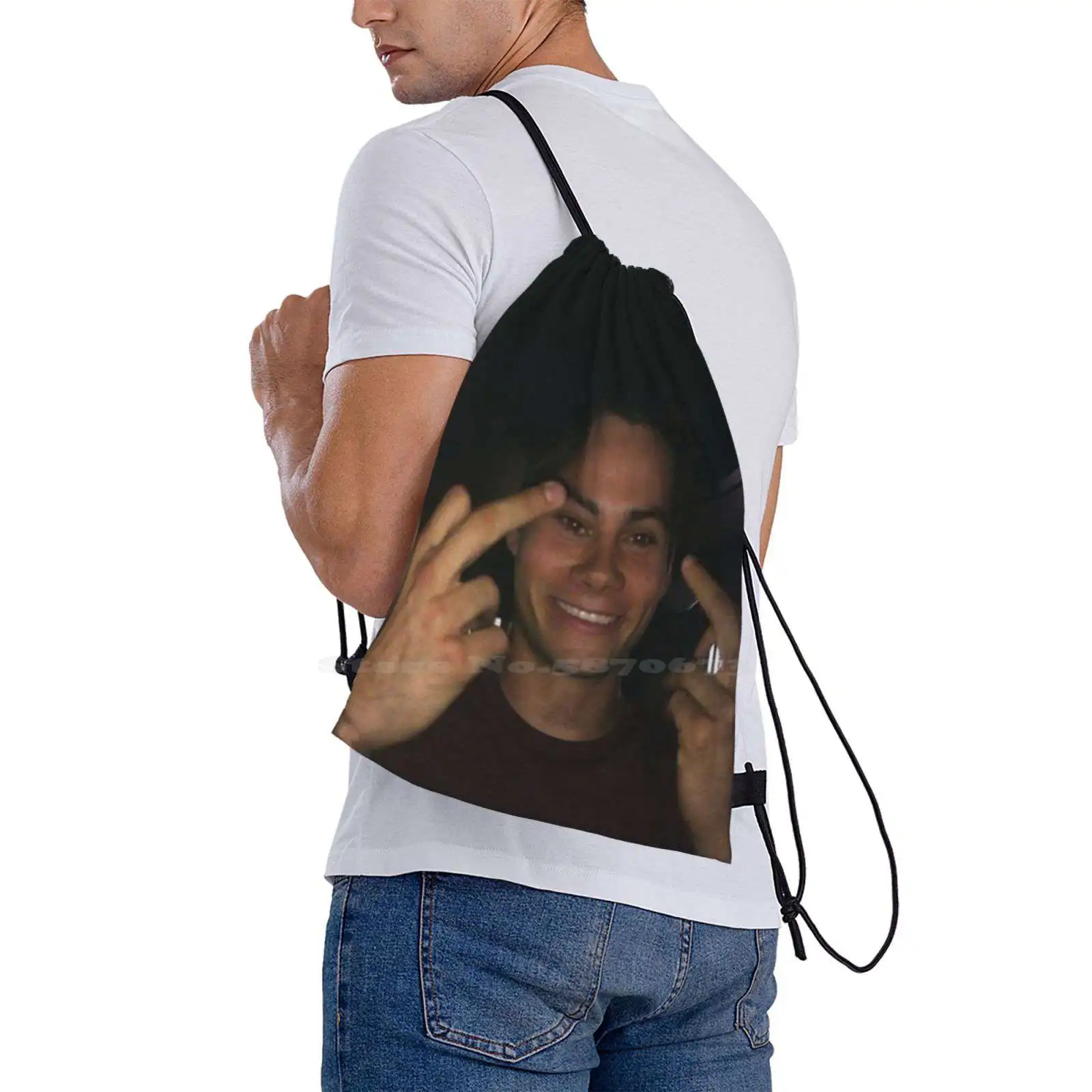 Dylan O’Brien Middle Fingers Hot Sale Schoolbag Backpack Fashion Bags Thomas Brodie Sangster Stiles Stilinski The Maze Runner