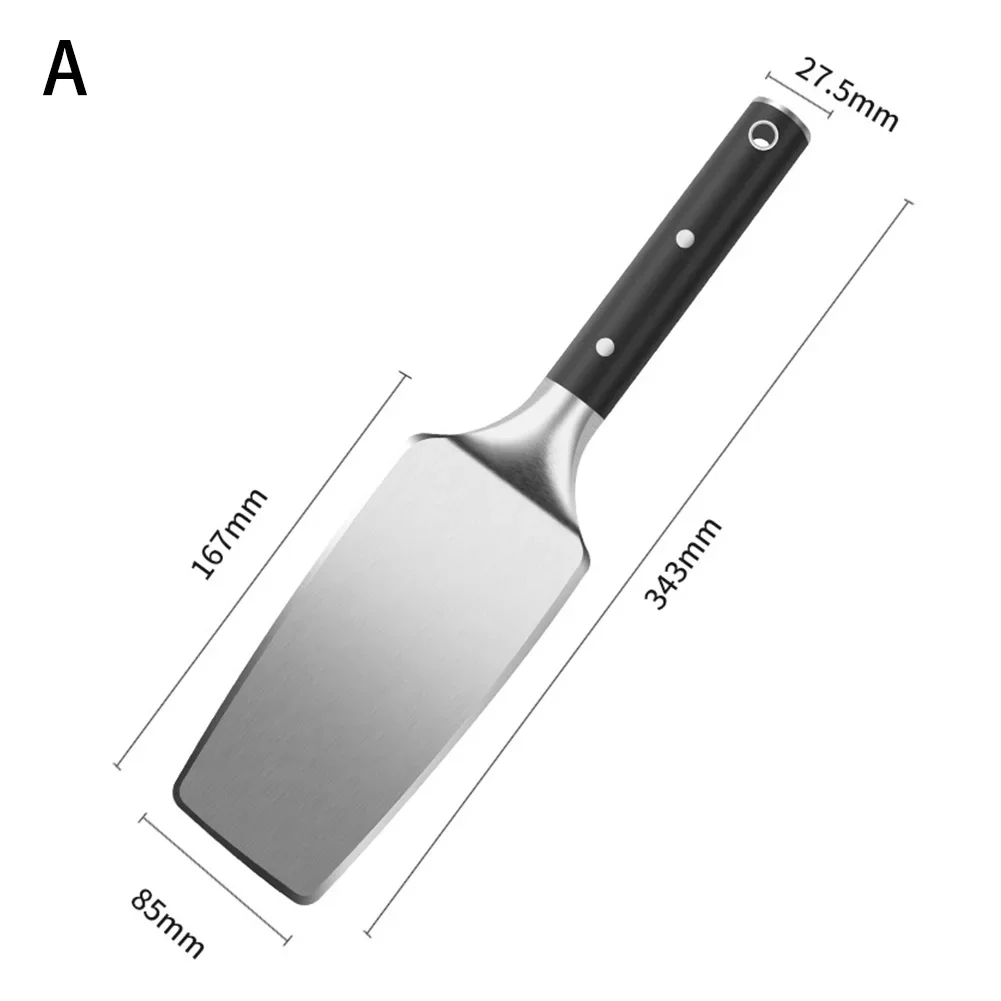 Stainless Steel Handle Brick Cutter Trowel Double-faced Brick Cutter Wall Tool Stainless Steel Brick Trowel Bricklaying Trowel