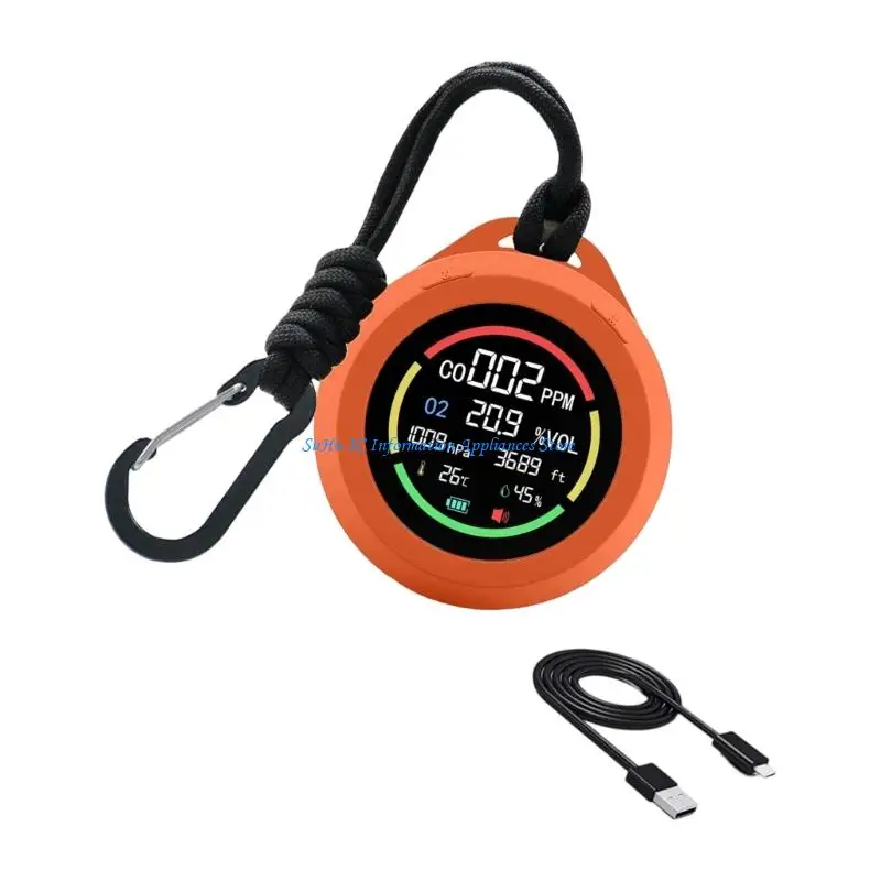 Air Detectors For CO Oxygen Pressure Temperature Humidity Monitoring