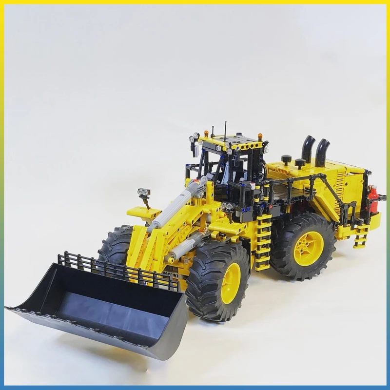 MOC 2147PCS 도시 기술 엔지니어링 RC 1:24 스케일 992K 휠 로더 모델 DIY 크리 에이 티브 아이디어 ChildToy 선물 Technolog 블록