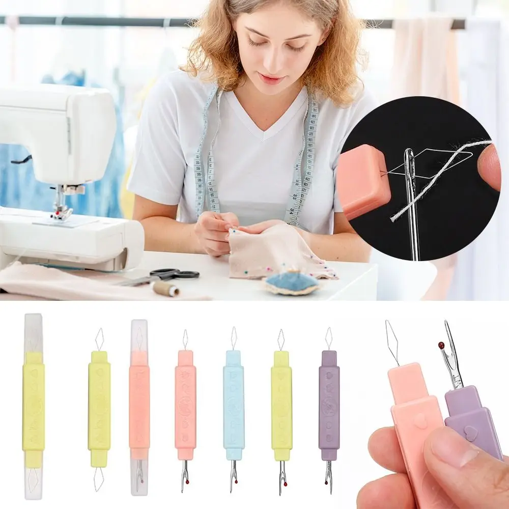Needlework Sewing Seam Ripper Plastic Handle 2in1 Threads Remove DIY Sewing Accessories Embroidery Cross Stitch Stitch Unpicker