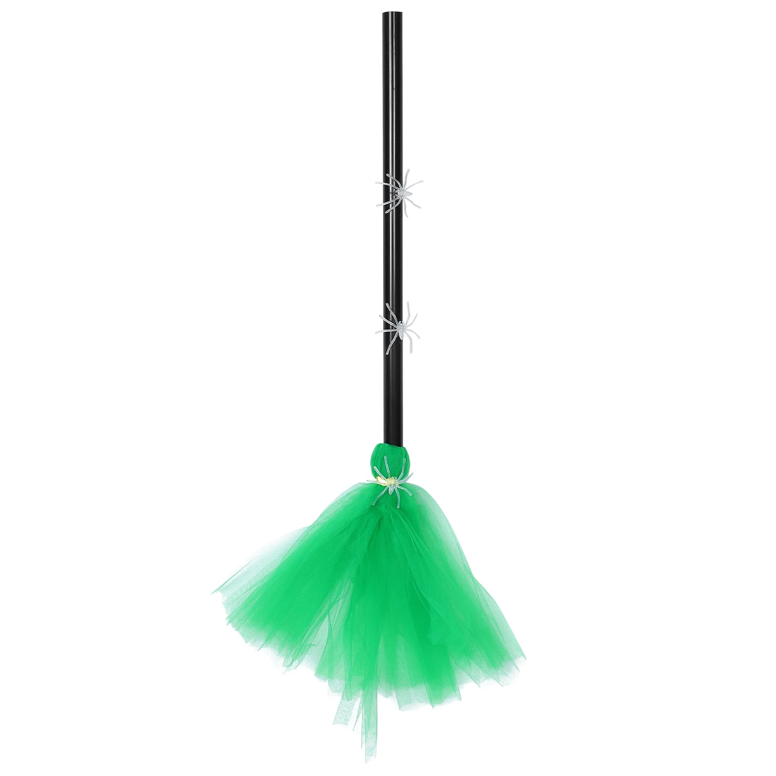 

1Pc Creative Witch Broom Prop Plastic Mesh Halloween Party Decoration Kids Toy Role Play Masquerade Festival