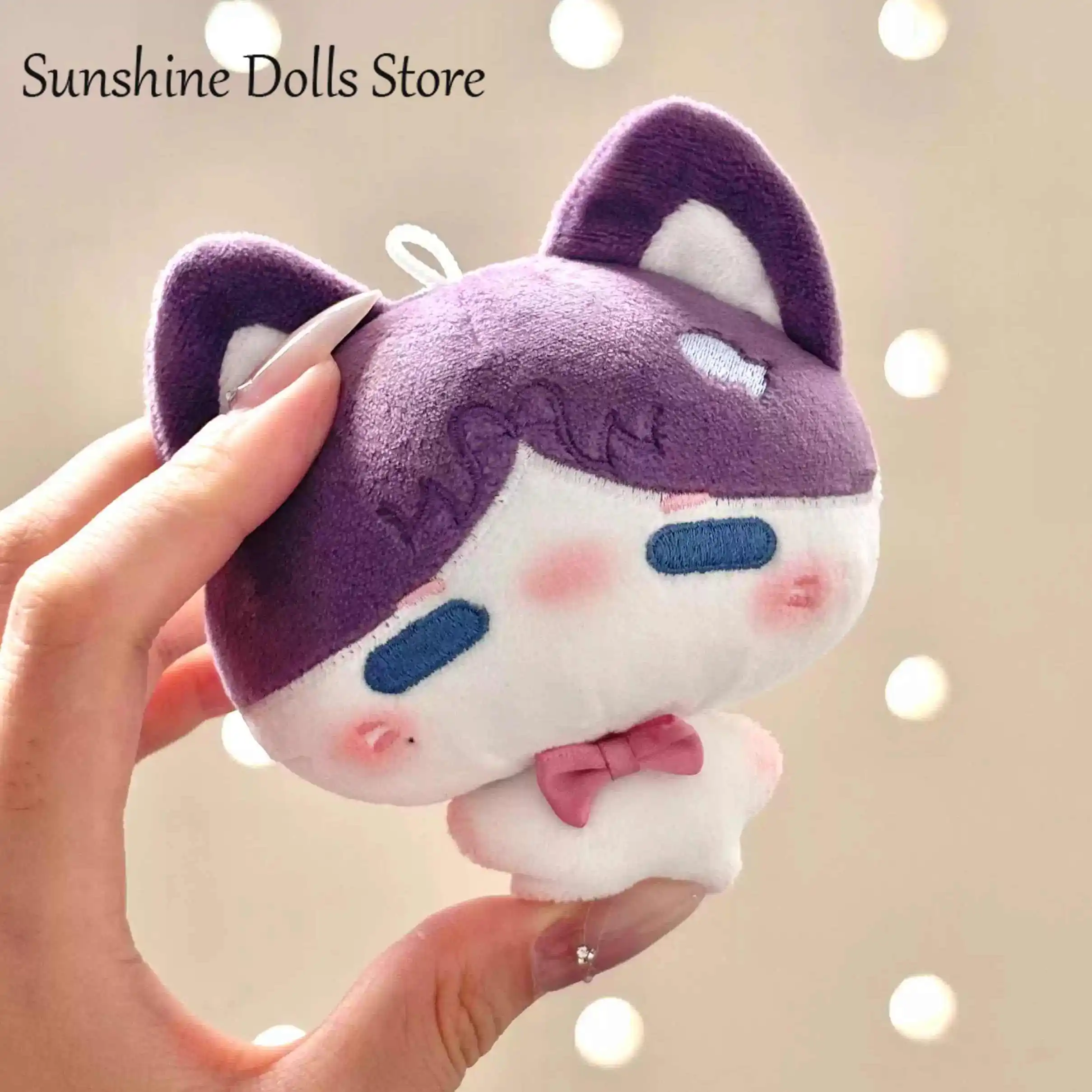 

NEW Game Love and Deepspace Rafayel Cosplay Mascot Cat Plush Cotton Doll Cute Mini Pendant Keychain Bags Ornaments Xmas Gift