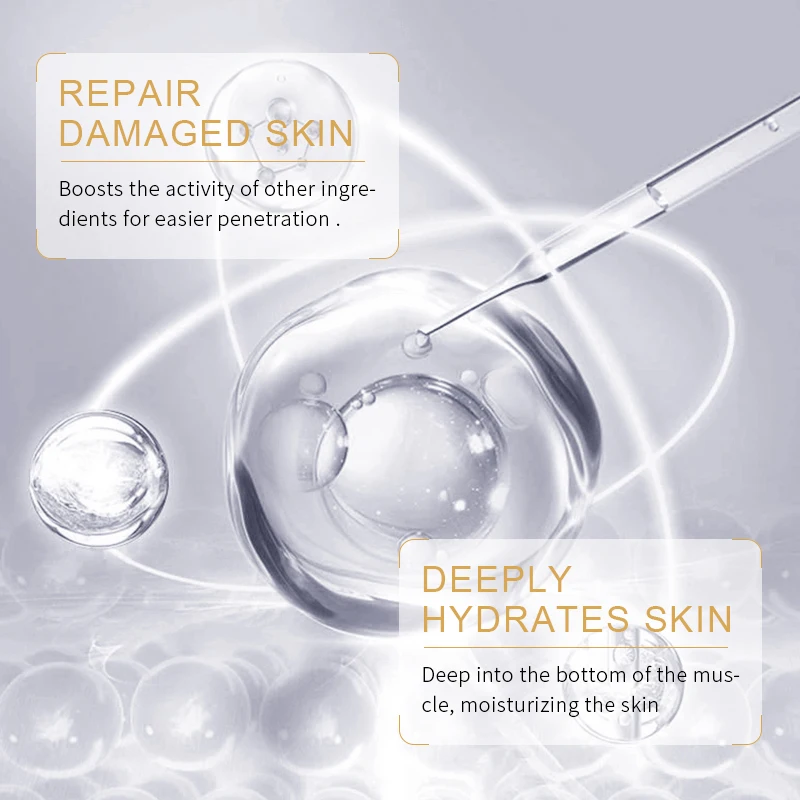 24K الذهب مصل حمض الهيالورونيك بروتين الموضوع رفع حشو ماصة بروتين الكولاجين الموضوع فيتامين C جوهر الوجه الكورية