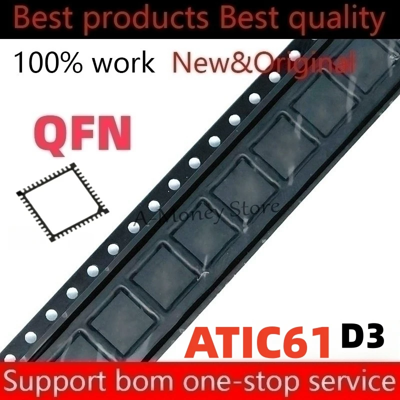 (5-10pcs)ATIC61 D3 ATA6841P ATA6841 QFN-48