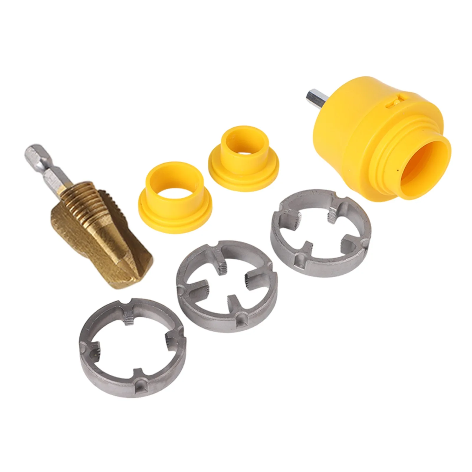 

Pipe Installation As Picture Electric Drill Threader Pipe Threading Tool Kit Pipe Threading Tool Smooth Thread Cutting