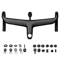 elitaone SL8 Road Carbon Handlebar Bent Bar Internal Cable Routing Bicycle Handlebar 28.6mm Diameter with Spacer