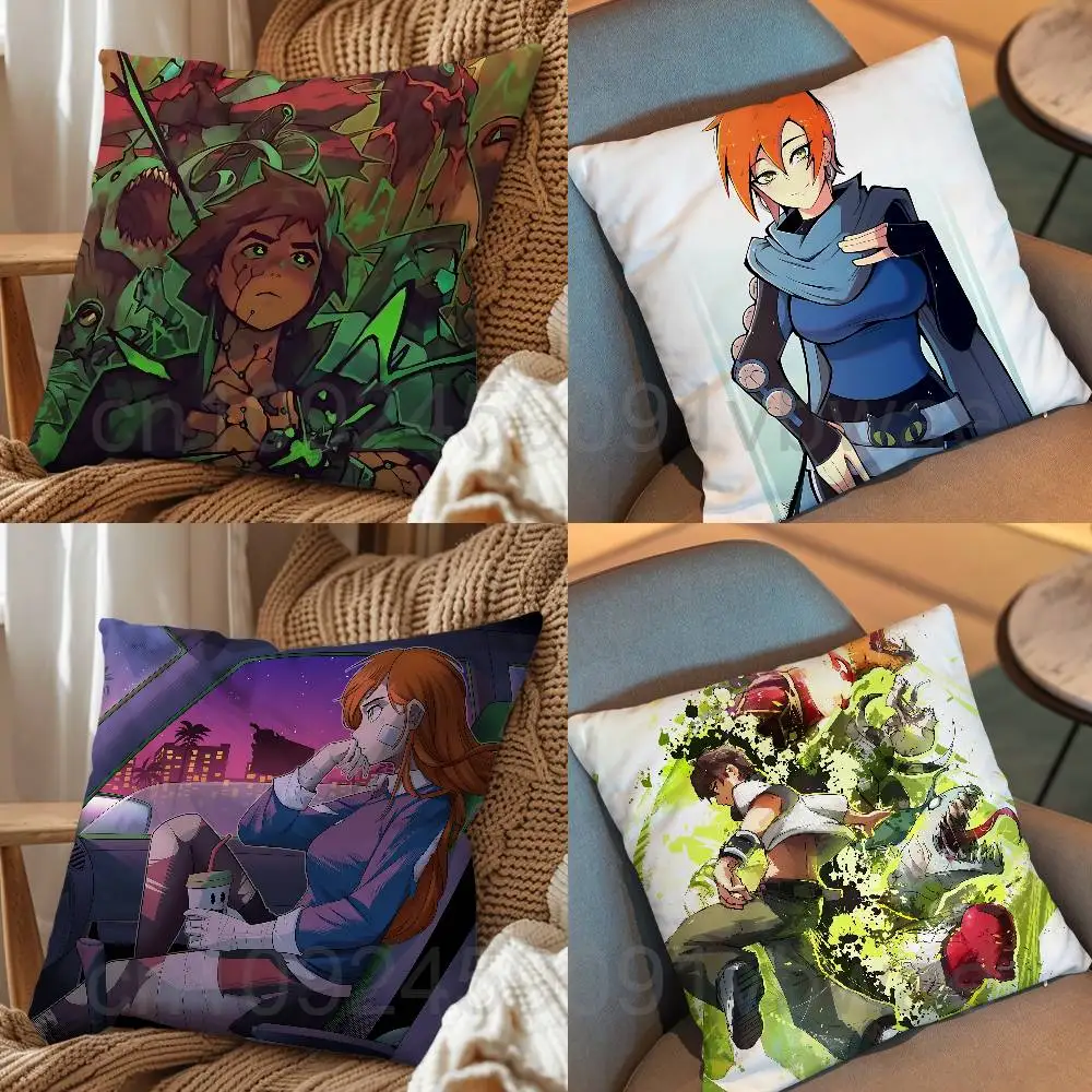

Gwen Tennyson Ben 10 Tennyson room decor para regalar pillow cover living room sofa cushion cover bedroom room bed pillow cover