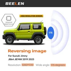 Reverse Camera 175Wide-angle 1280*720HD For Suzuki Jimny JB64 Sierra JB74W 2019 2023 Exterior Accessories