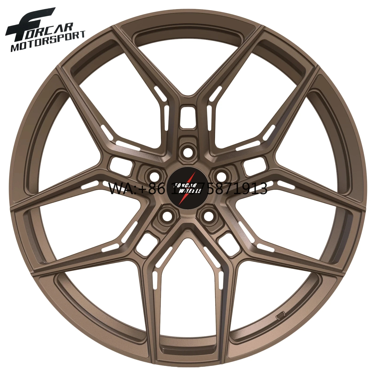 

1-Pieces Luxury Custom Monoblock Concave 16~24 Inch Passenger Car Forged Wheel