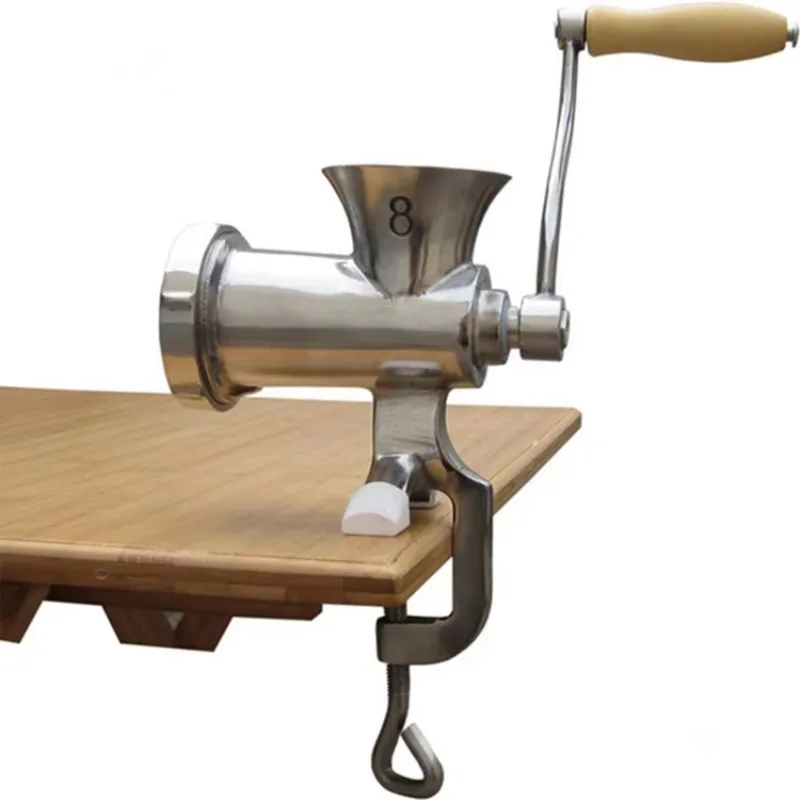 Multifunction Manual 304 Stainless Steel Lightweight 1.8kg Meat Grinder/Sausage Stuffer/Meat Mincer Machine for Household Use