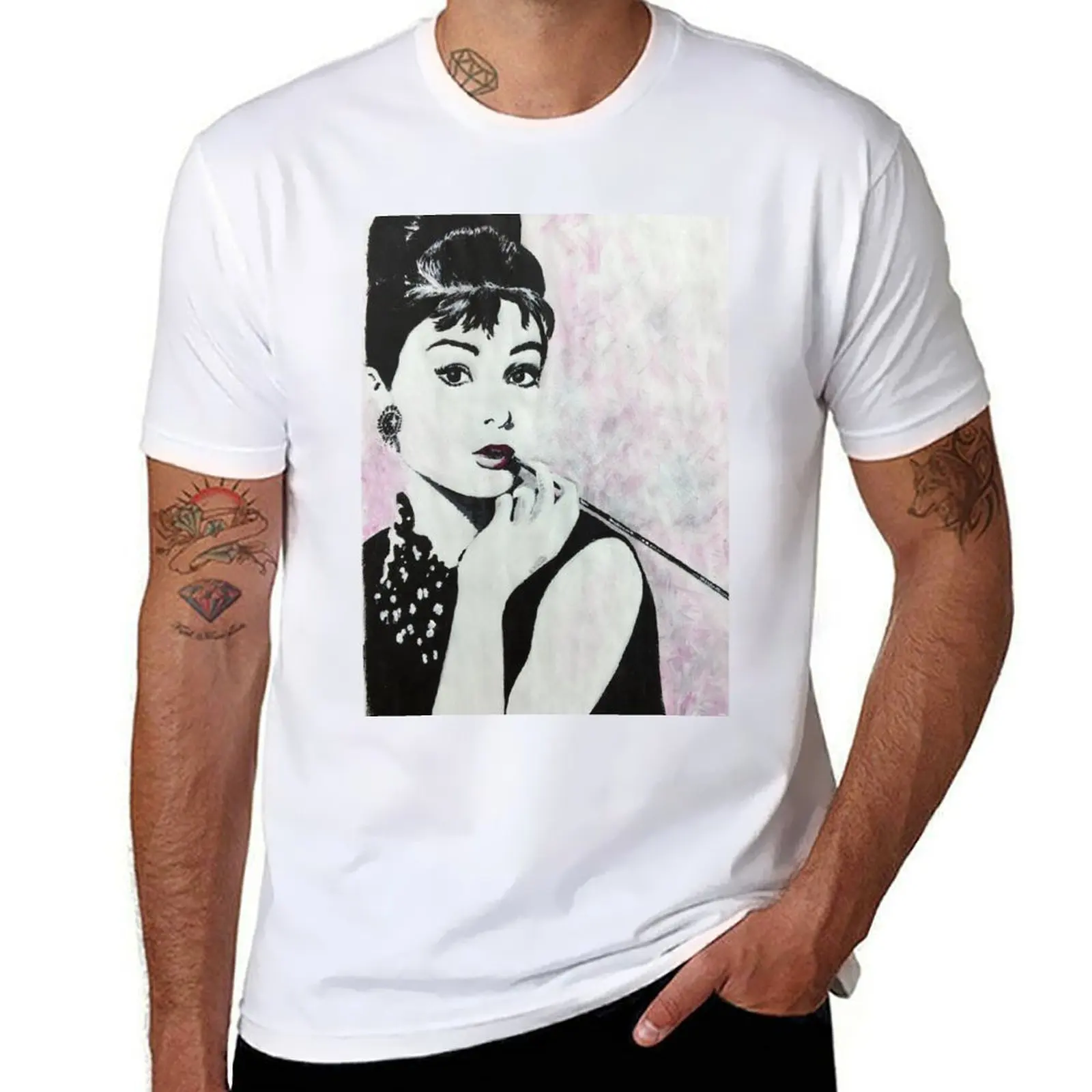 

Actresswith a cigar T-Shirt man t shirts for men casual man t shirts for men T-Shirt