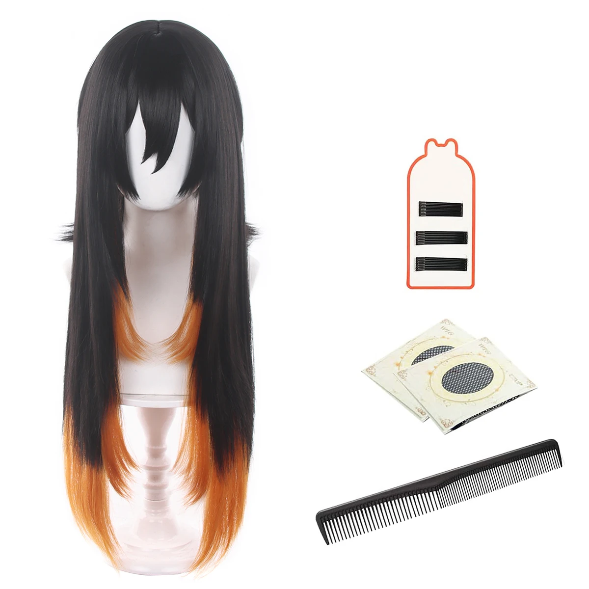 HOLOUN Gachiakuta Anime Amo Cosplay Wig Rose Net Synthetic Fiber Adjustable Heat Resistant Cap Halloween Christmas Convention