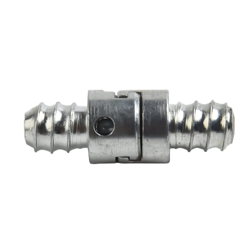 Brand New Spring Connector Power Tools Galvanized Hot Sale Silver 16mm Convenient For Electric Drill Pipe Dredge