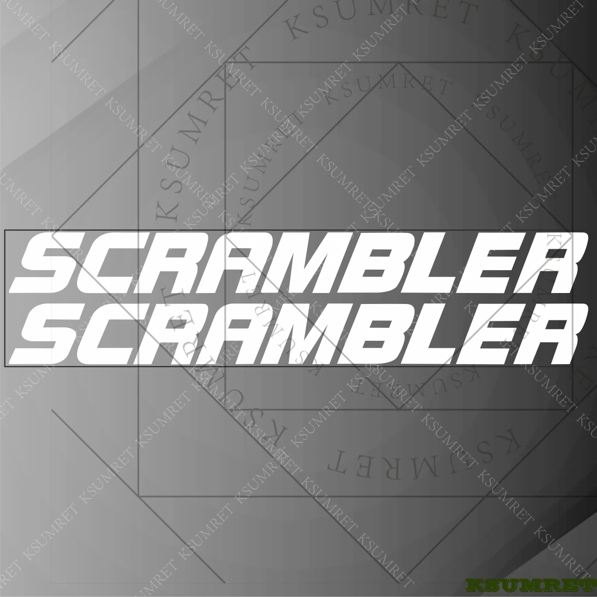 For Triumph Motorcycle Stickers SCRAMBLER accessories Racing Logo Decal Tank Emblem DIY Waterproof