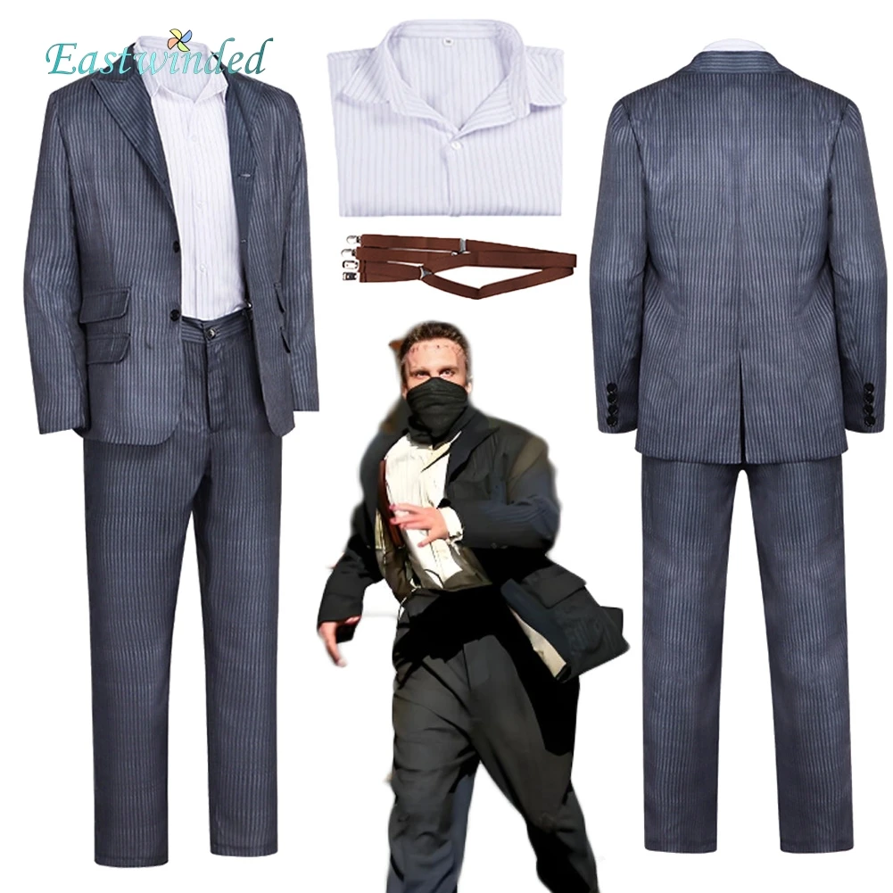 

Frankenstein Cosplay Suits Costume Movie Bride of Frankenstein Men Uniform Outfits Halloween Roleplay Shirt Set Carnival Party