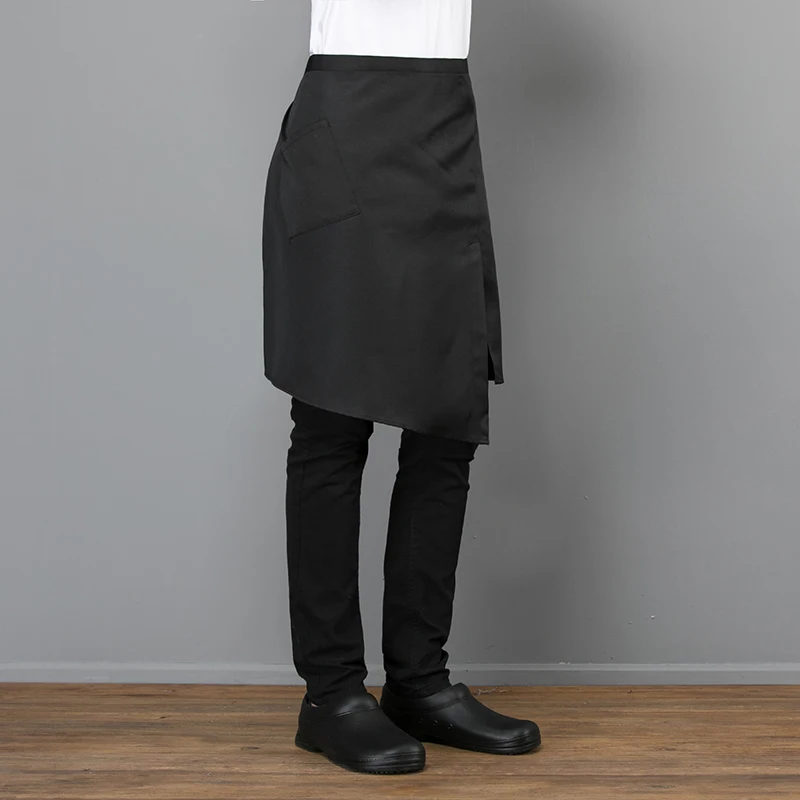Restaurant Waiter Kitchen Apron Chef Woman Men Couples Pinafore Beauty Nail Salon Cleaning Tools Antifouling Half Apron