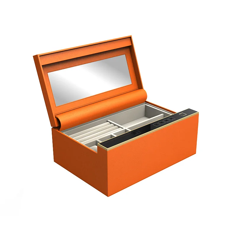 

Сейф для ювелирных изделий с отпечатками пальцев, настольный ящик для хранения, небольшой скрытый шкаф, сейф для выставки товаров