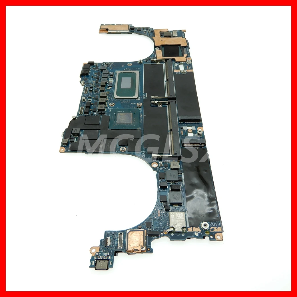 Imagem -05 - Laptop Motherboard para Dell Mainboard com i7 i9 Cpu W11th Gen Rtx3050ti-v4g T1200-v4g Gpu Dell Precision 5560 Xps 15 9510 La-k411p