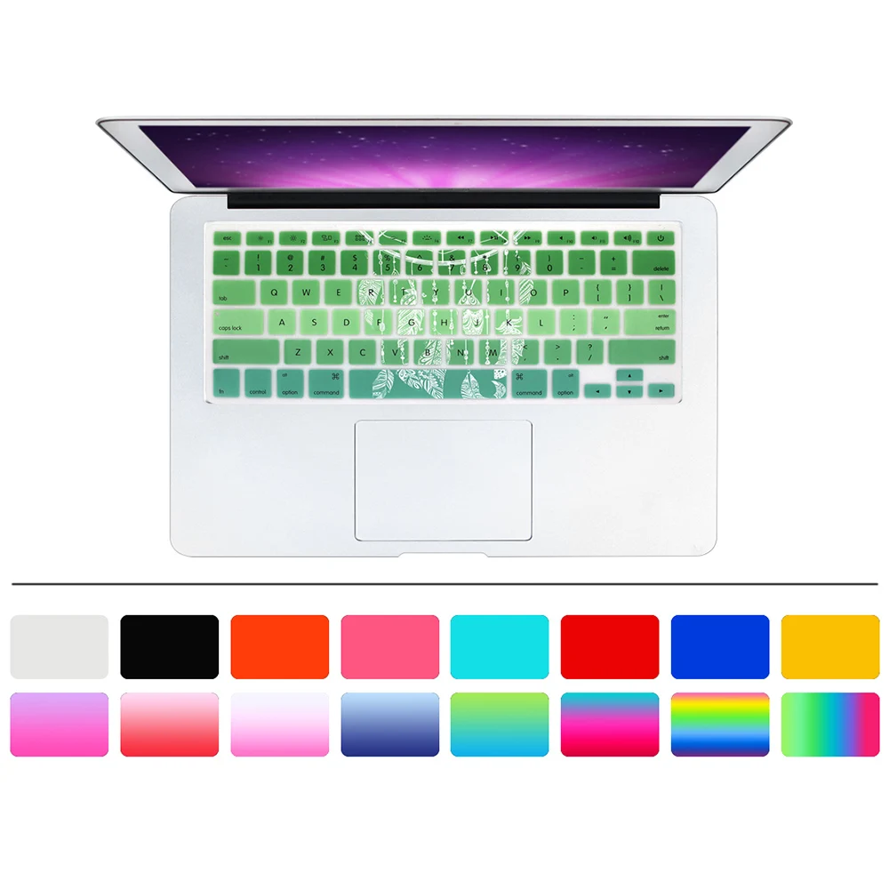 HRH Dream Catcher Silicone Keyboard Covers Keypad Skin Protector For Macbook Pro 13 15 17 Air 13 Retina Display 13 USA Layout