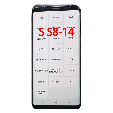 AMOLED For Samsung Galaxy S8  S8 SM-G950B G950W G950U G950F G950  Touch Screen Digitizer Display LCD Display Burn Shadow Dot