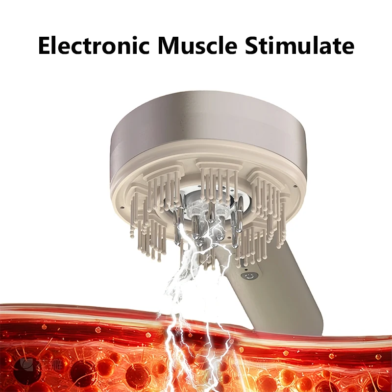 Electric Massage Comb Airbag Massage Essential Oil Atomized Hair Brush Anti-static Salon Fluffy Modeling for Hair Scalp Care