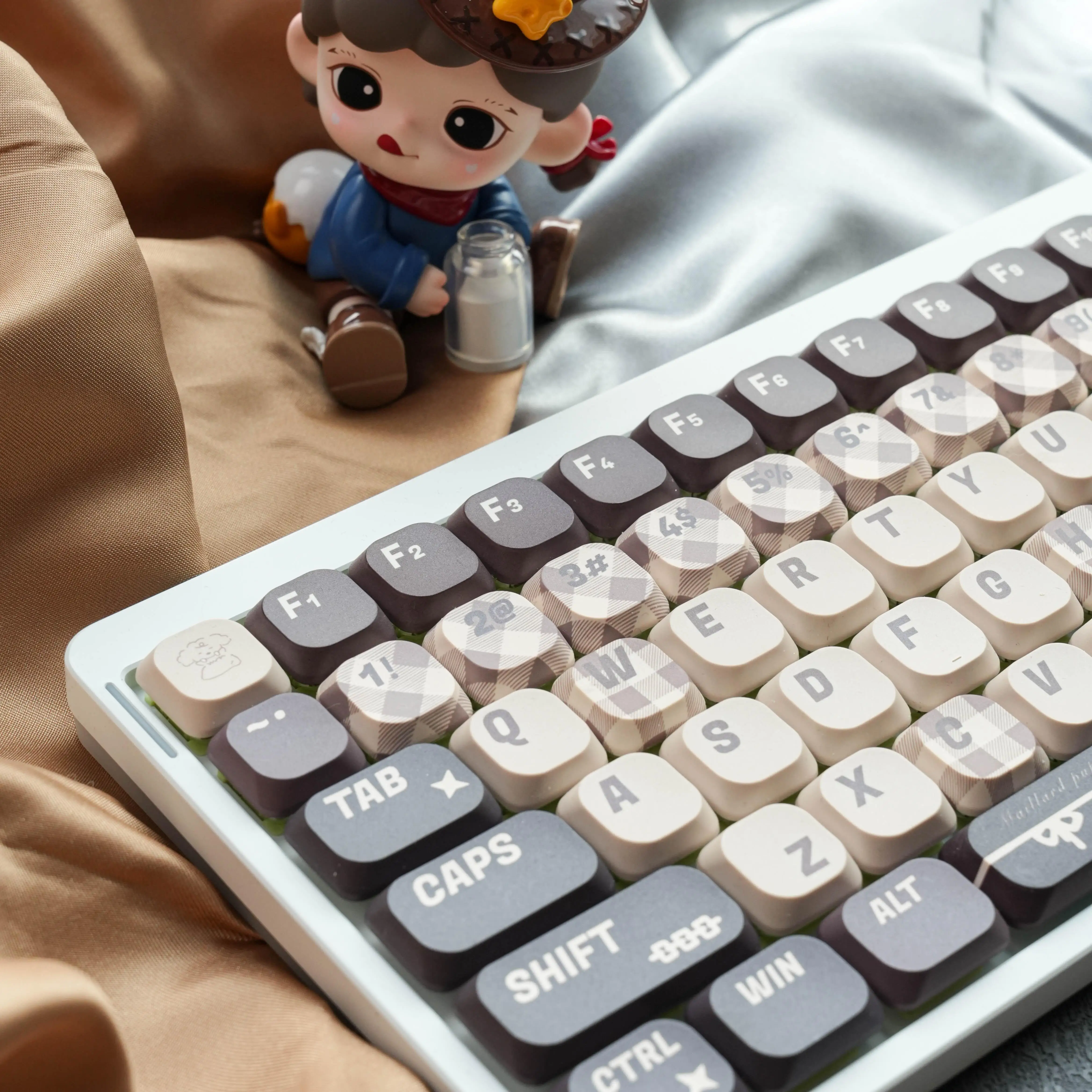 

5MM Low Profile Keycaps Maillard Puppy 120 Keys ADA Keycap PBT Keycaps for MX Switch 60% 65% 75% Gamer Mechanical Keyboard Cap