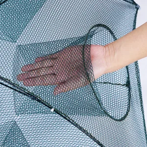 Net net nylon nước thải, lồng tôm, cá bẫy, gấp tự động, ngoài trời, 24, 20, 16, 12, 10, 8, 6, 4, 4, 6 Bán hàng chính Tarrafa Lưới 4 - 1