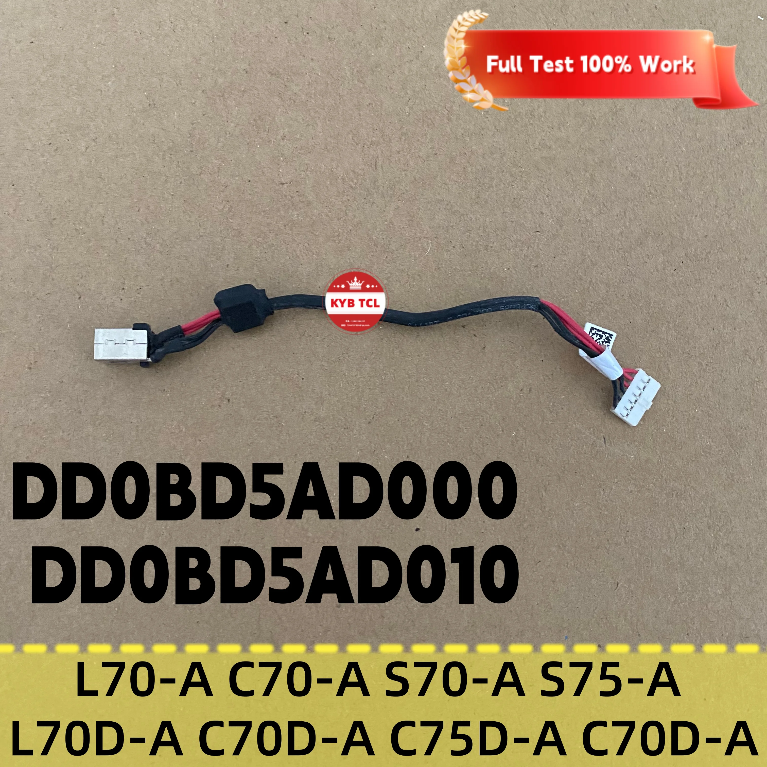 Кабель питания постоянного тока для ноутбука Toshiba Satellite L70-A C70-A S70-A S75-A L70D-A C70D-A C75D-A C70D-A DD0BD5AD000 DD0BD5AD010 Кабель питания постоянного тока для ноутбука Toshiba Satellite L70-A C70-A S70-A S75-A L70D-A C70D-A C75D-A C70D-A DD0BD5AD000 DD0BD5AD010