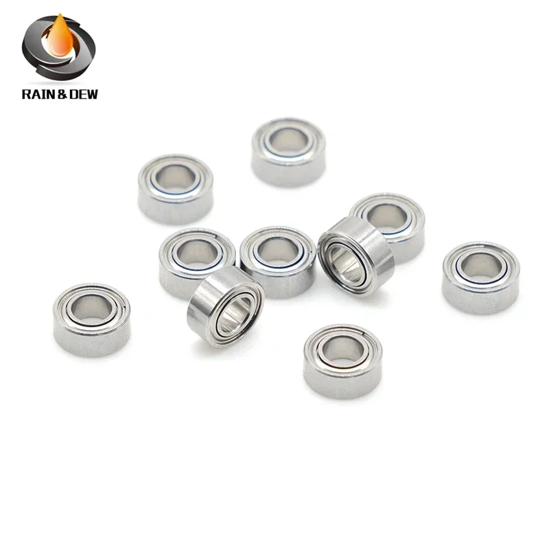 10PCS SMR74ZZ ABEC-9 Bearing 4x7x2.5 Stainless Steel Ball Bearing 3x6x2.5 3x8x4 4x9x4 6x10x3 9x17x5 8x14x4 high speed bearing