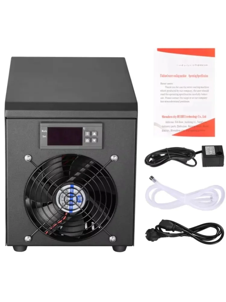 Aquarium-Wasserkühler 60L Fischbecken-Kühl- und Heizsystem 10-40 ℃   Konstante Einstellung für Fisch- und Garnelenzucht in der Aquakultur mit Pumpe