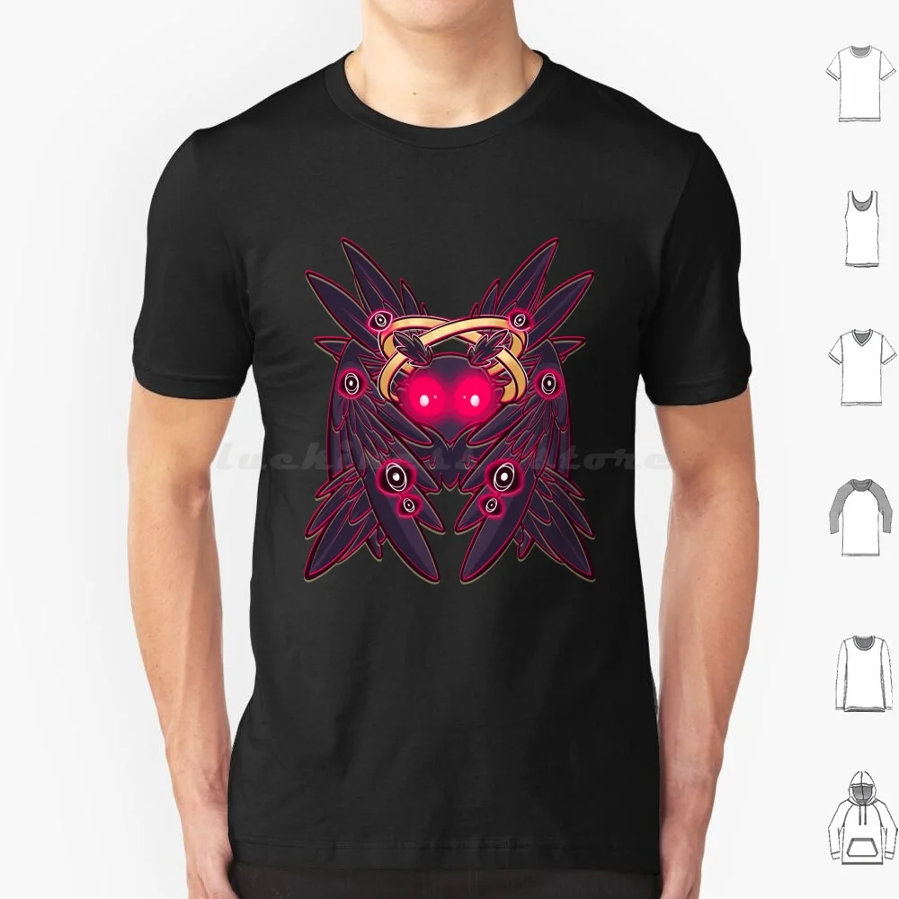 Biblically Accurate Cryptid T Shirt Cotton Men Women DIY Print Mothman Angel Angelic Biblically Accurate Moth Man Moth Man