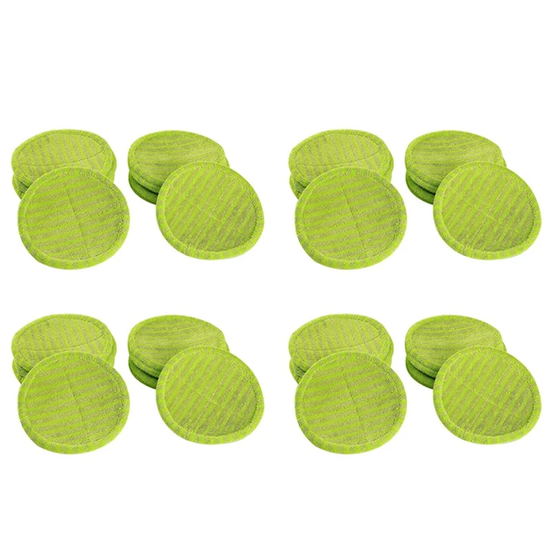 

Cordless Electric Rotary Mop Replacement Cleaning Pads Electric Rotary Mop Replacement Washcloths,48 Cleaning Pads