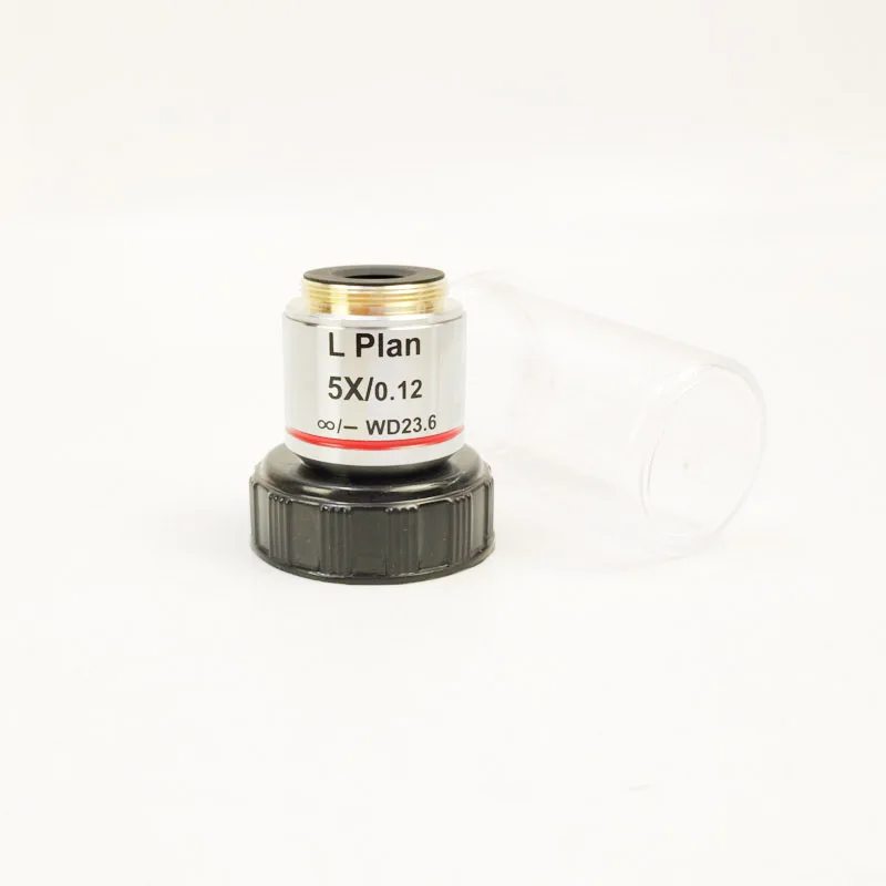 Long Working Distance Infinity Plan Objective Lens 5X 10X 20X 50X 100X for Metallurgical Microscope