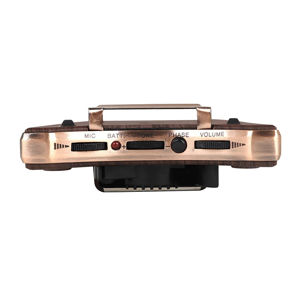 Classical Acoustic Guitar Pickup Open-Hole Free Resonant Punchboard Guitar External Dual Pickups Guitar Parts & Accessories