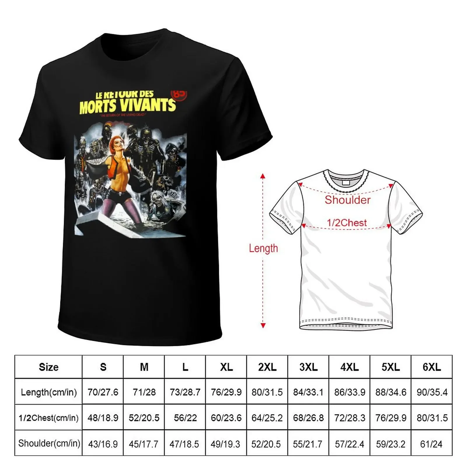 Le Retour des morts-vivants T-Shirt cute clothes animal prinfor boys graphics mens clothing