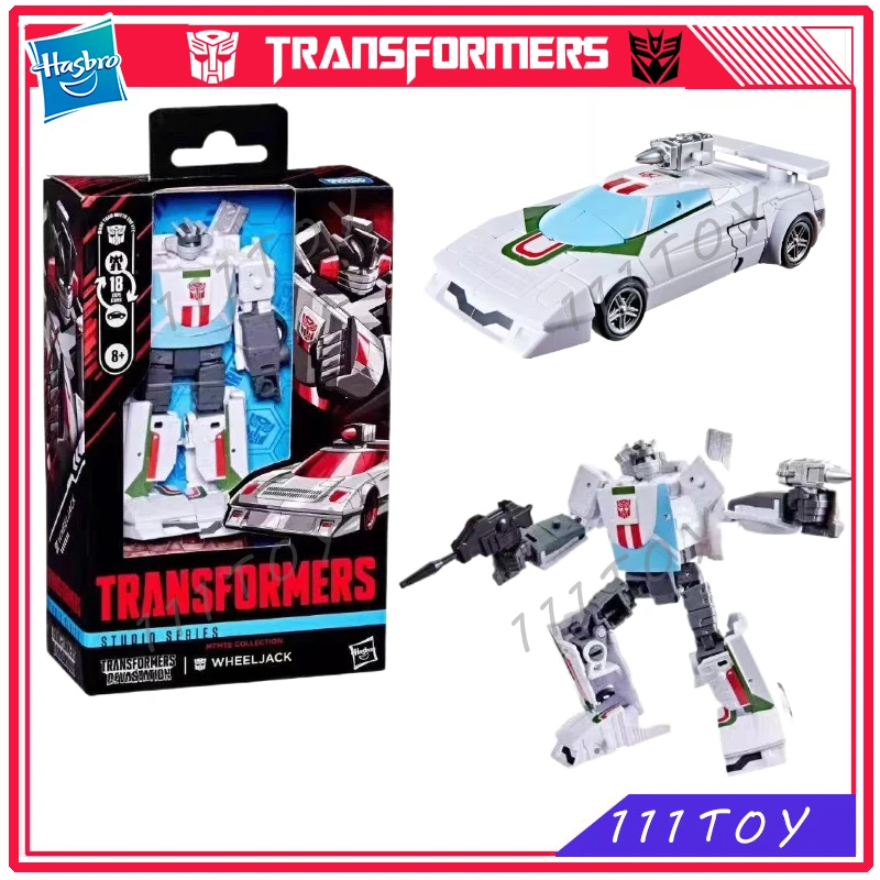 Op voorraad Hasbro Transformers Klassiek speelgoed Age Of The Primes Deluxe Wheeljack-actiefiguur Robotspeelgoed Verzamelobjecten Geschenken Hobby's