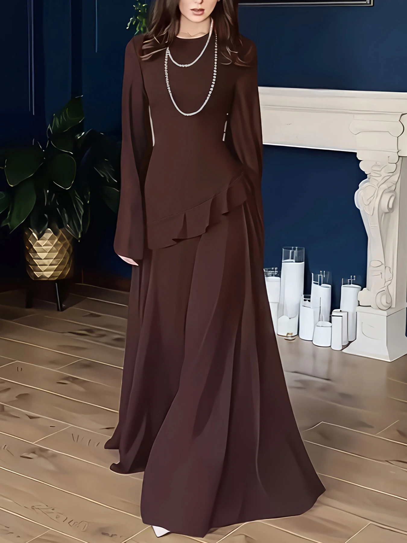 Thumbnail 3 - #64 Flowing Long Dress Comparison Guide