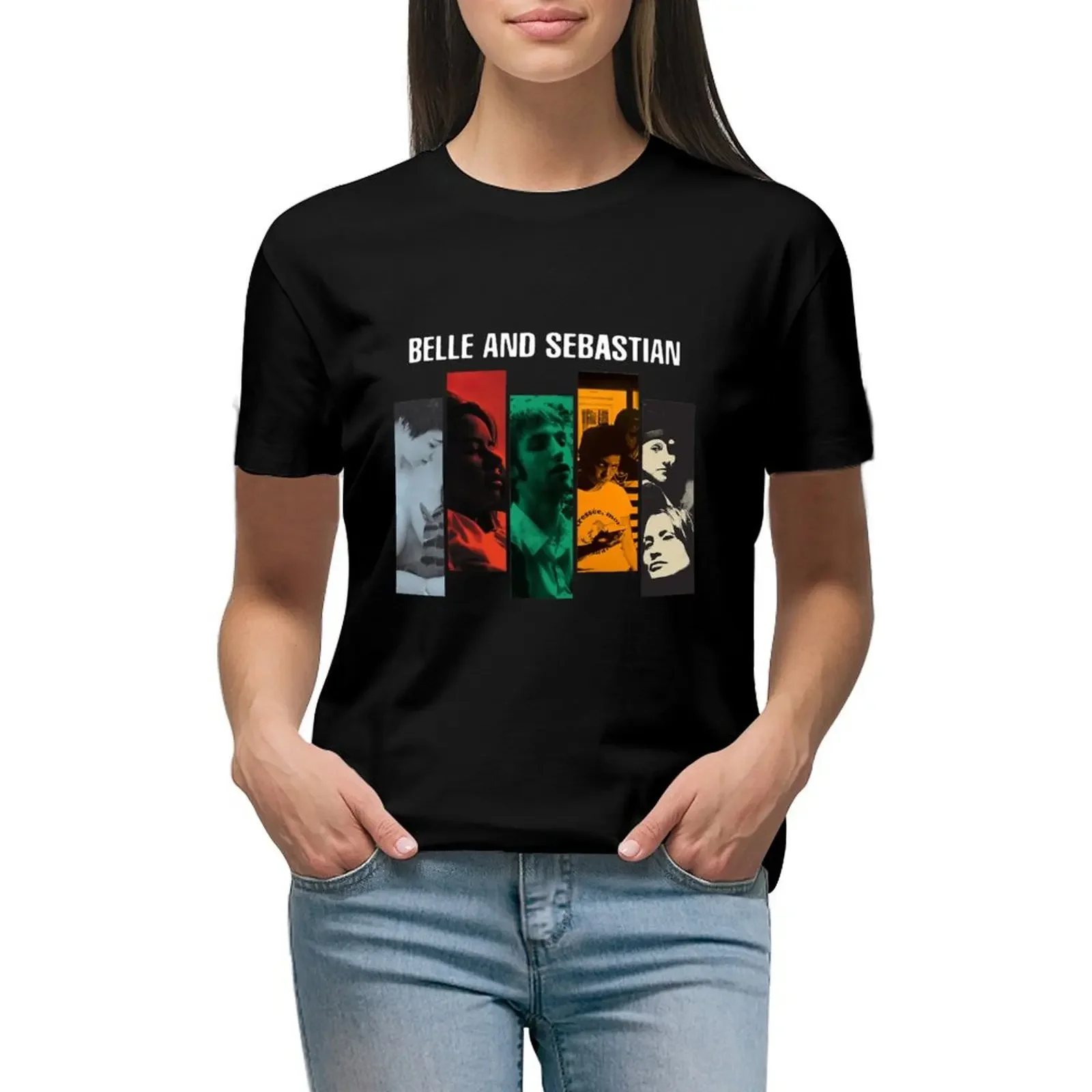 

Belle and Sebastian Discography T-Shirt aesthetic clothes blanks summer tops t shirt Women