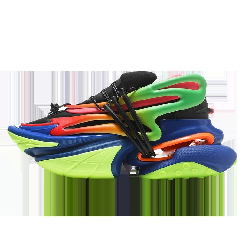 

Height-increasing platform dad shoes 25 popular spaceship couple fashion trendy shoes sports men's shoes