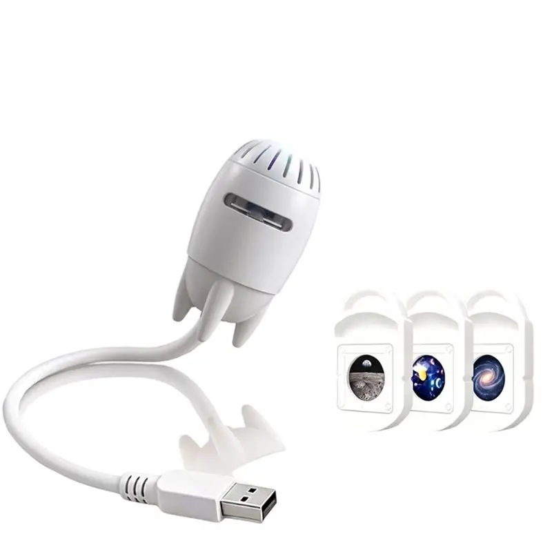 [B17B!】 Galaxy Projector Night Light, USB Star Projector With 3 Films, Adjustable LED Lamp For Bedroom Ceiling And Room Decor