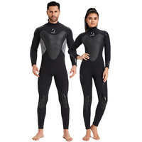 3mm Wetsuit Surf Suits Men Women Diving Suit One-piece Swimsuit Winter Anti Cold Long Sleeve Swimwear Snorkeling Diving Wet Suit