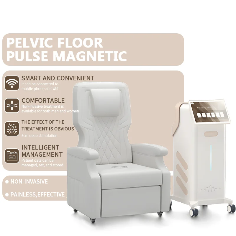 EMSlim Massage Chair Machine Pelvic Floor Muscle Training Postpartum Prostate Treatment Urinary Incontinence Relief Butt Lift