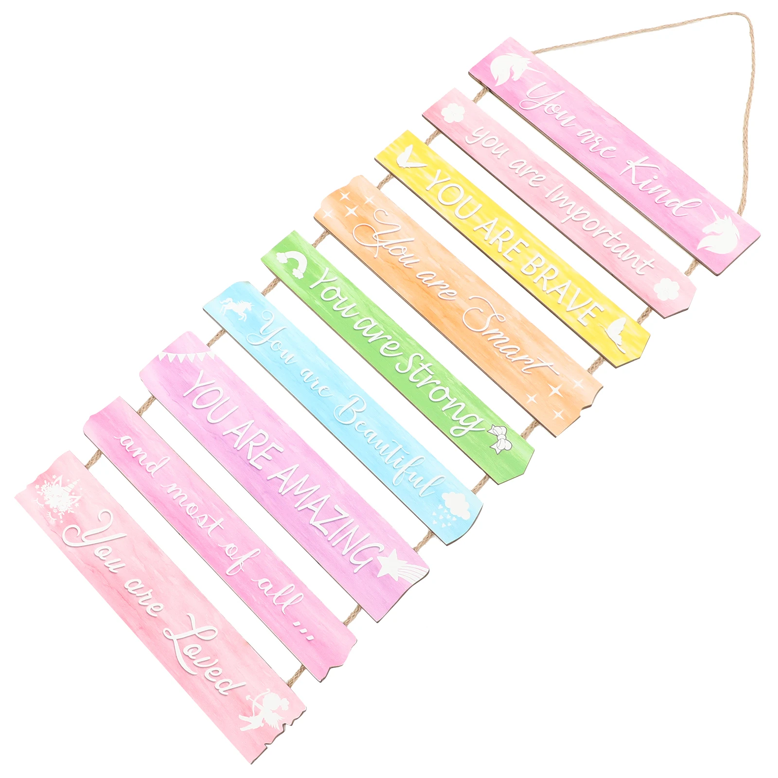 

Wooden Hanging Sign for Bedroom Wall Decor Rustic Inspirational Wood Art Motivational Quote Home Decoration Aesthetic Room