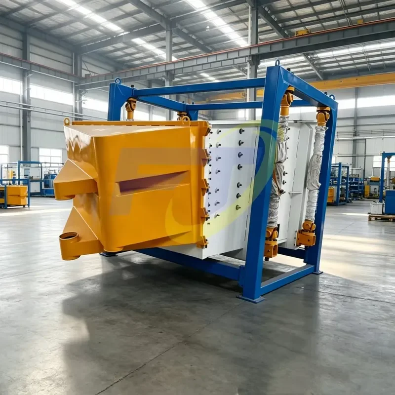 i Multi-Layer Gyratory Vibrating Screen Square Gyratory Sifter Rectangular Swing Screen Quartz Sand Vibratory Screening