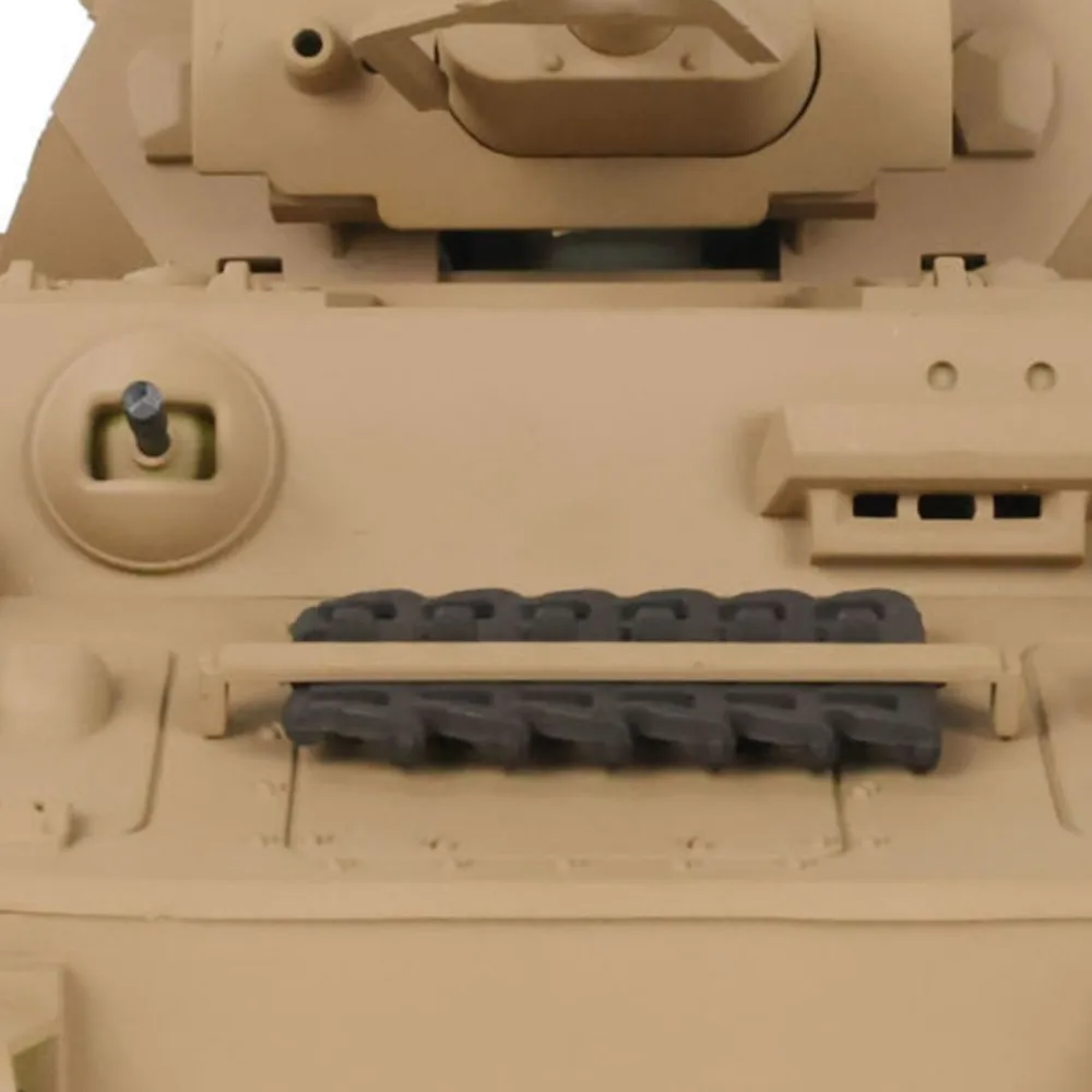 

US Stock 2.4G Heng Long 1/16 Scale 7.0 Plastic German Radio Control Panzer IV F RTR RC Tank Model 3858 Toys for Adults TH17379