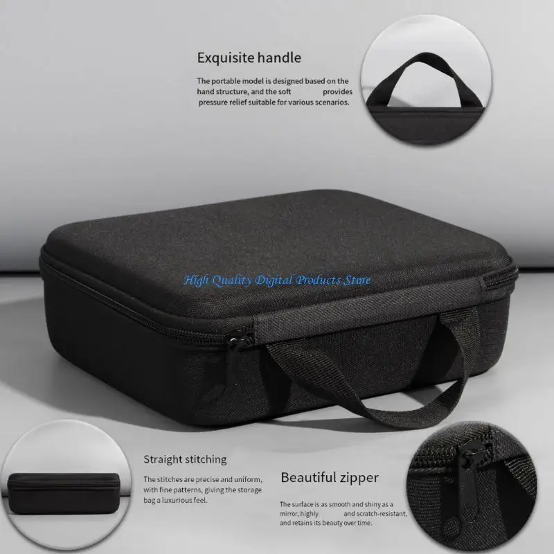 

U2JE Protective Carrying Case Portable Organiser Handbag For Mobile Adapter And USB Cable Management