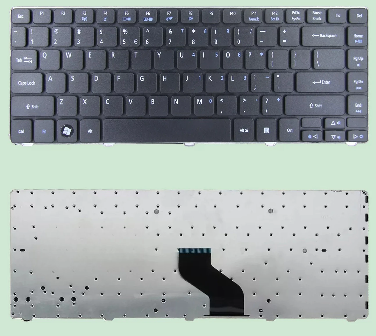 For Acer MS2306 ZQAB ZQ8A ZQ8B ZQ8C ZQH ZQP D460 keyboard